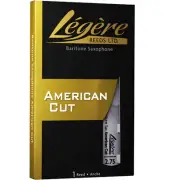 Legere Baritone Saxophone Reed, American Cut, Strength 2.75
