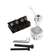 Set Of Aluminum Alloy Mini Lathe Tool Post And Holder Kits