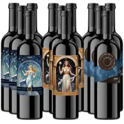 12 Bottles MIXED Cabernet Sauvignon Shiraz 750ml SA Red Wine Constellation LIVIA