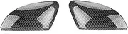 for VW for Polo MK5 6R 6C 2014 2015 2016 2017 Side Wing Mirror Cover Caps Carbon Fiber Look Mirror Cover Rearview Mirror Case Cover Auto Accessories