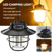 Portable Camping Light LED Tent Lantern Light Hanging Lamp Rechargeable Outdoor