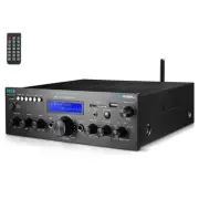 Pyle 200W Bluetooth Stereo Receiver- Unique 'Track/Folder' Banana Plug RCA L/R