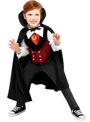 Dracula Classic Boys Vampire Halloween Costume
