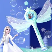 在飛比找森森購物網優惠-迪士尼冰雪奇緣發光音樂魔法棒吹泡泡玩具 410083(平輸品