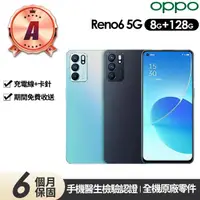 在飛比找momo購物網優惠-【OPPO】A級福利品 Reno6 5G 6.43吋(8G/