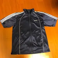 在飛比找Yahoo!奇摩拍賣優惠-（Size L) Adidas 復古刺繡短袖外套   (32