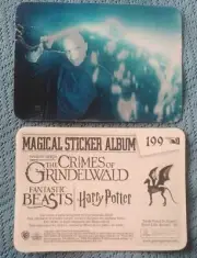 Brazil 2018 Panini The Crimes of Grindelwald Fantastic Beasts Harry Potter #199