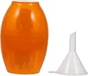 NOLITOY 1 Set Applicator Droppers Eye Dropper Dying Hair Bottle Empty Bottle for Dying Hair Orange