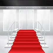 Aisle Runner Carpet, Red Aisle Runners for Weddings, Event Carpet Wedding Rug Exhibition Runner Carpet Non-Slip Reception Rug 2mm Thick Hallway Carpet Runway Rug Runners Floor Mat