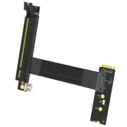 90 Turn M.2 NGFF Key M to PCIe 16X Graphics Card Adapter Nvme to PCIe 16X