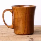Wood Cup Mug Tea Handmade for Camping Picnic Home Office Party Ornaments