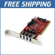 Effortless Upgrade: Quad Port PCI USB 3.0 Card for Enhanced Computer Performance