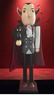 15”Dracula Nutcracker Halloween New W Tags Cynthia Rowley