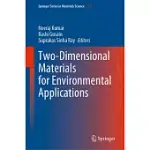 TWO-DIMENSIONAL MATERIALS FOR ENVIRONMENTAL APPLICATIONS