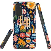 For Samsung Galaxy S20 Tough Protective Cover, Summer Fun