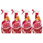 4x Ajax Spray N Wipe 475ml Trigger Bottle Multipurpose Cleaner Vanilla & Berries