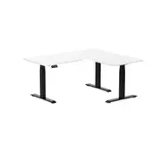 Desky L-Shape Melamine Sit Stand Desk