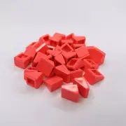 LEGO Parts 54200 Coral Slope 30 1x1x2/3 - Lot of 35 - New