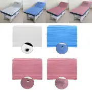 100x Disposable Bed Sheet for Beauty Salon SPA Hotel Breathable Bedsheet