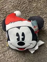 Disney Retro Reimagined Mickey Pillow & Travel Blanket Set- NEW