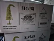 NEW Hobby Lobby 5’ Led Bright Green Whimsical Tree 2024 The Grinch SHIPS FAST!
