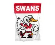 Sydney Swans Retro Wall Flag