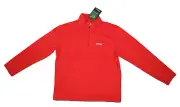 Regatta Thompson Half Zip Light Thermal Fleece Jacket Chinese Red Camping Men XL
