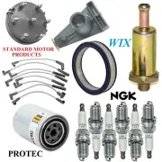 Tune Up Kit Filters Cap Wire Spark Plugs For FORD MAVERICK L6 3.3L; 1 bbl 1977