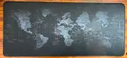 Large Computer Mouse Pad World Map Gaming Mouse Pad Keyboard Desk Accessories