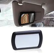 Universal Car Sun Vanity Mirror, Adjustable Portable Car Visor Cosmetic Mirror Universal for Truck SUV Auto Accessories(16.7 x 11cm,Black)