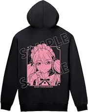 Goddess Cafe Terrace Tsukishima Ryusei Back Print Zip Hoodie, Men's, S Size