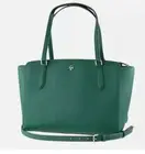 Tory Burch Emerson Small Top Zip Tote crossbody bag Emerald Stone/jitney green