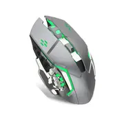 M70GY2400DPI 2.4G 6D Colorful Backlit Wireless Rechargeable Gaming Mouse for Anne Pro 2 Laptop Computer PC