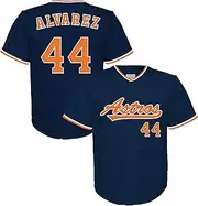 Outerstuff Yordan Alvarez Houston Astros Navy #44 Kids Youth 4-20 Alternate Fashion Player Jersey