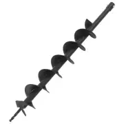 Auger Drill Steel 100 mm Auger Post Hole Digger Garden Tool Heavy Duty 45166