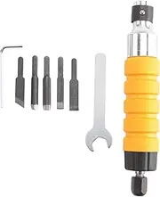 SVRITE Electric Chisel + 5 Knives + Open Wrench Engraving Tools Engraving Chisel Engraving Pen