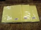 100% Polyester Tablecloth Bright Lemon Yellow 70" x 70" square Shiny Durable