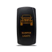 Rocker Switch for Jeep Wrangler JK Bumper Lights Symbol - Amber LED