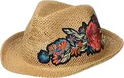 [Barts] Women's Oudon Panama Hat, Beige (Natural 7), One (Size: UNI), Beige (Natural 7), One Size