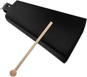 Vaguelly Metal Cowbell Stick Set Hand Percussion Cowbells for Parties Cheering and Musical Accessories