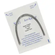 10 Pcs Orthodontic NiTi Arch Wire Rectangular Alambre Arcos De Ortodoncia Ovoid