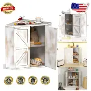 Double-Layer Bamboo Bread Box with Magnetic Closure - Rustic Kitchen Organizer