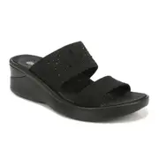 Bzees Sienna Bright Sandal - Black Cloud Lite