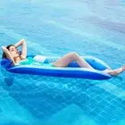 Swimming Pool Foldable Inflatable Seats Water Floating Bed Chair Home Use