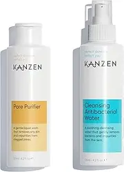 [Kanzen Skincare] Derma Acne Duo – Complete Skincare Set with Cleansing Water & Pore Purifier for Clearer Skin