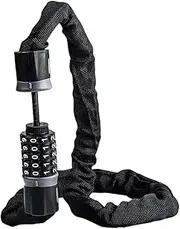 WHAMVOX Bike Motorcycle Security Lock Sturdy Mountain Bike Lock Anti-Theft Password