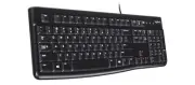 Logitech MK120 Wired Full-Size Keyboard Compatible with PC, Laptop - Black