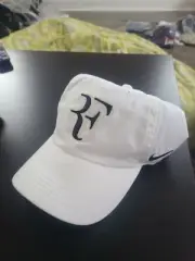 NOS- Nike RF Roger Federer Aerobill Cap color 100 Tennis COLLECTORS