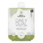 Daily Concepts Daily Dual Texture Scrubber with Suction Organic Vegan 1ct 2 Pack