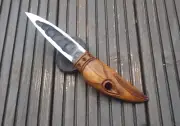 Vikings Gift, Hand Forged Boot Knife Raven